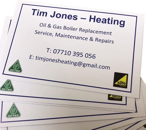 Tim Jones Heating Cards